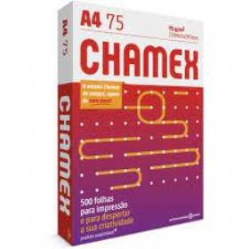 Papel Sulfite A4 75g, 210mmX297mm Chamex PT 500 FL