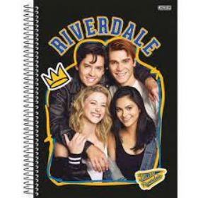 Caderno São Domingos RIVERDALE 80 folhas capa dura 