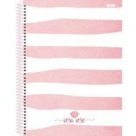 Caderno Bom D+ capa dura 80 folhas 1 matéria São Domingos 