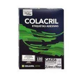 Etiqueta Colacril CA4354 c/2200 unid.