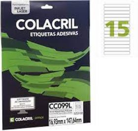 Etiqueta Colacri CC 099L c/ 150 unid